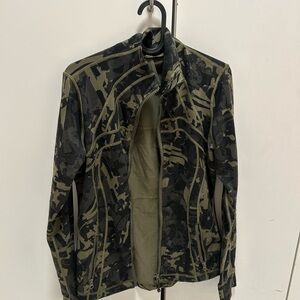 Align zip up lululemon Camouflage Pattern
